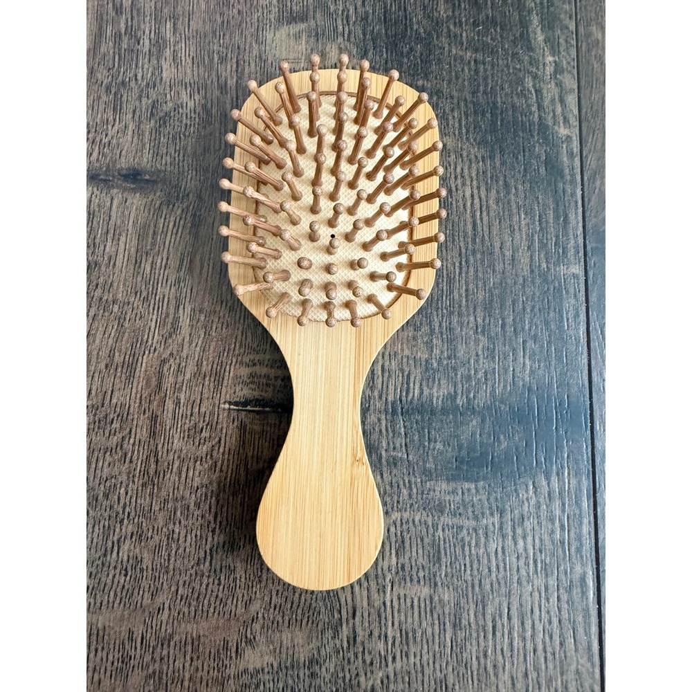 Bamboo Hair Brush Small Cream NEW